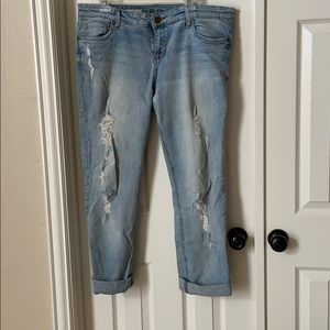 Kut from the Kloth distressed boyfriend jeans